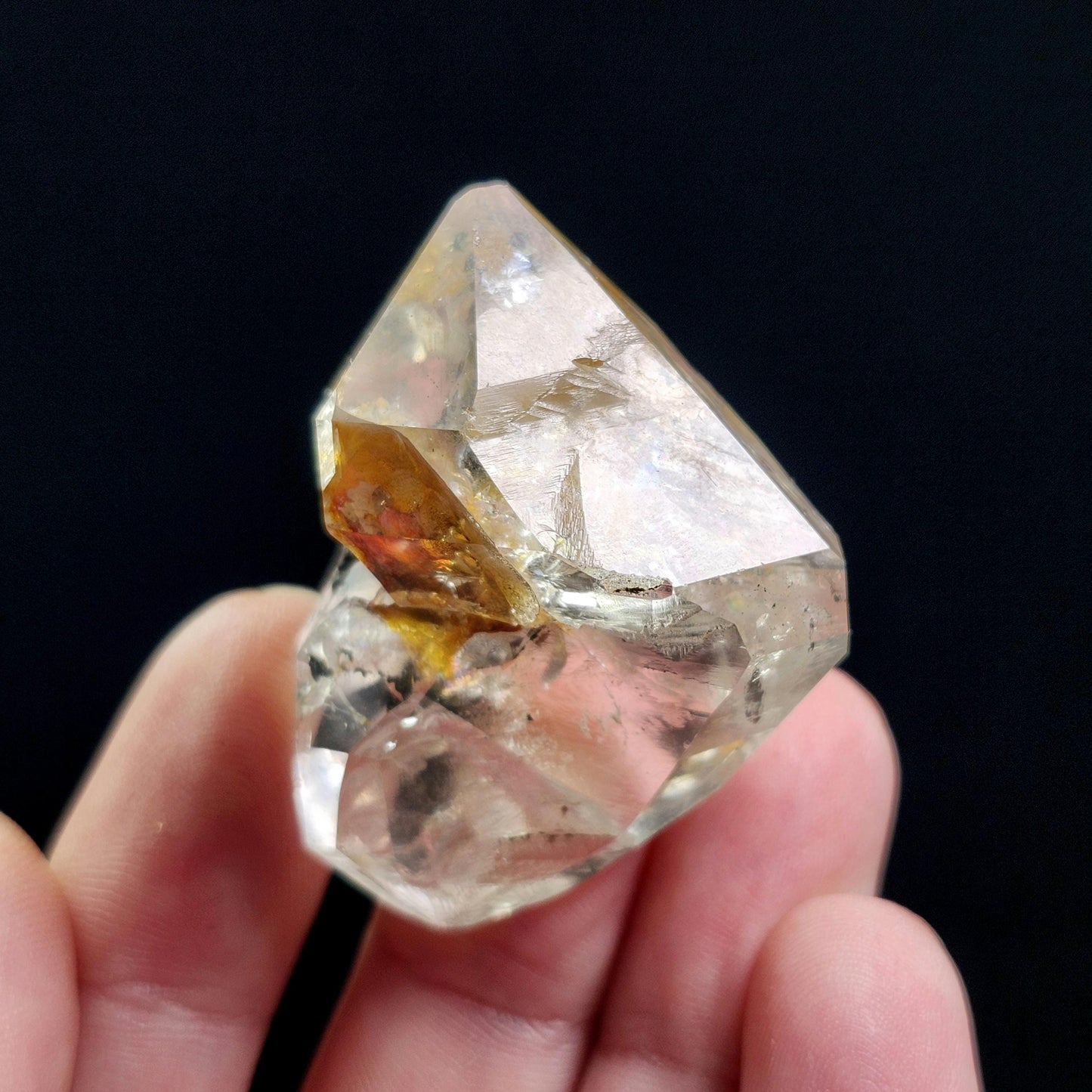 Golden Herkimer Diamond Crystal