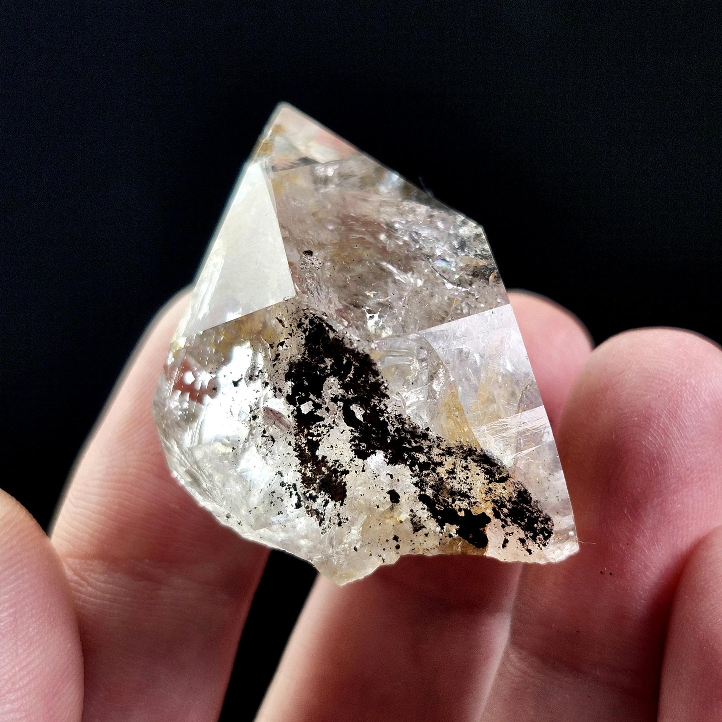 Golden Herkimer Diamond Crystal