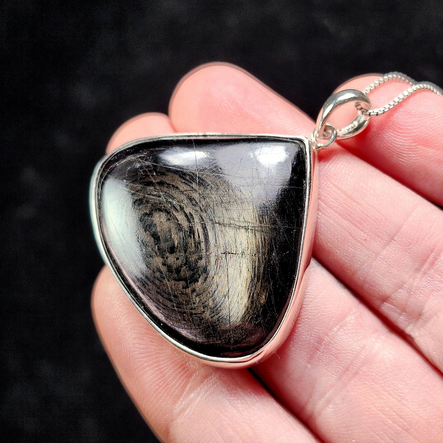 Hypersthene Pendant