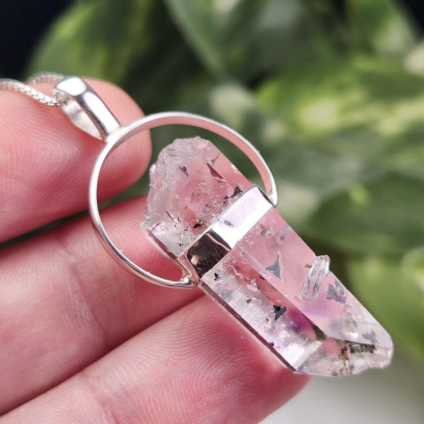 Brandberg Quartz Pendant