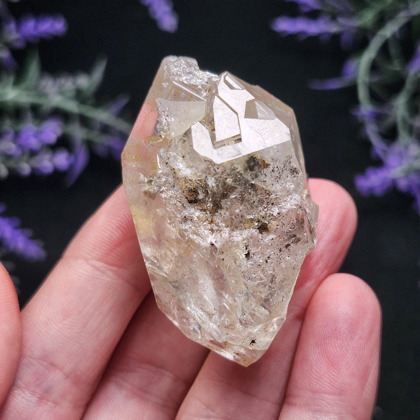 Elestial Herkimer Diamond 48g