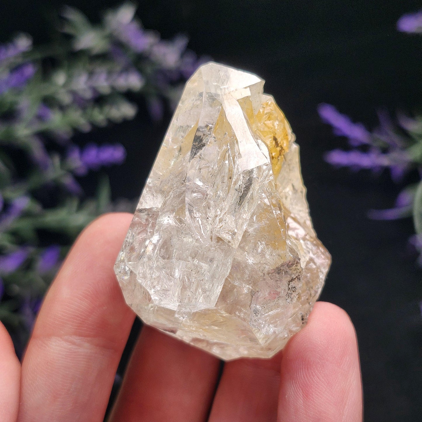 Golden Herkimer Diamond 59g