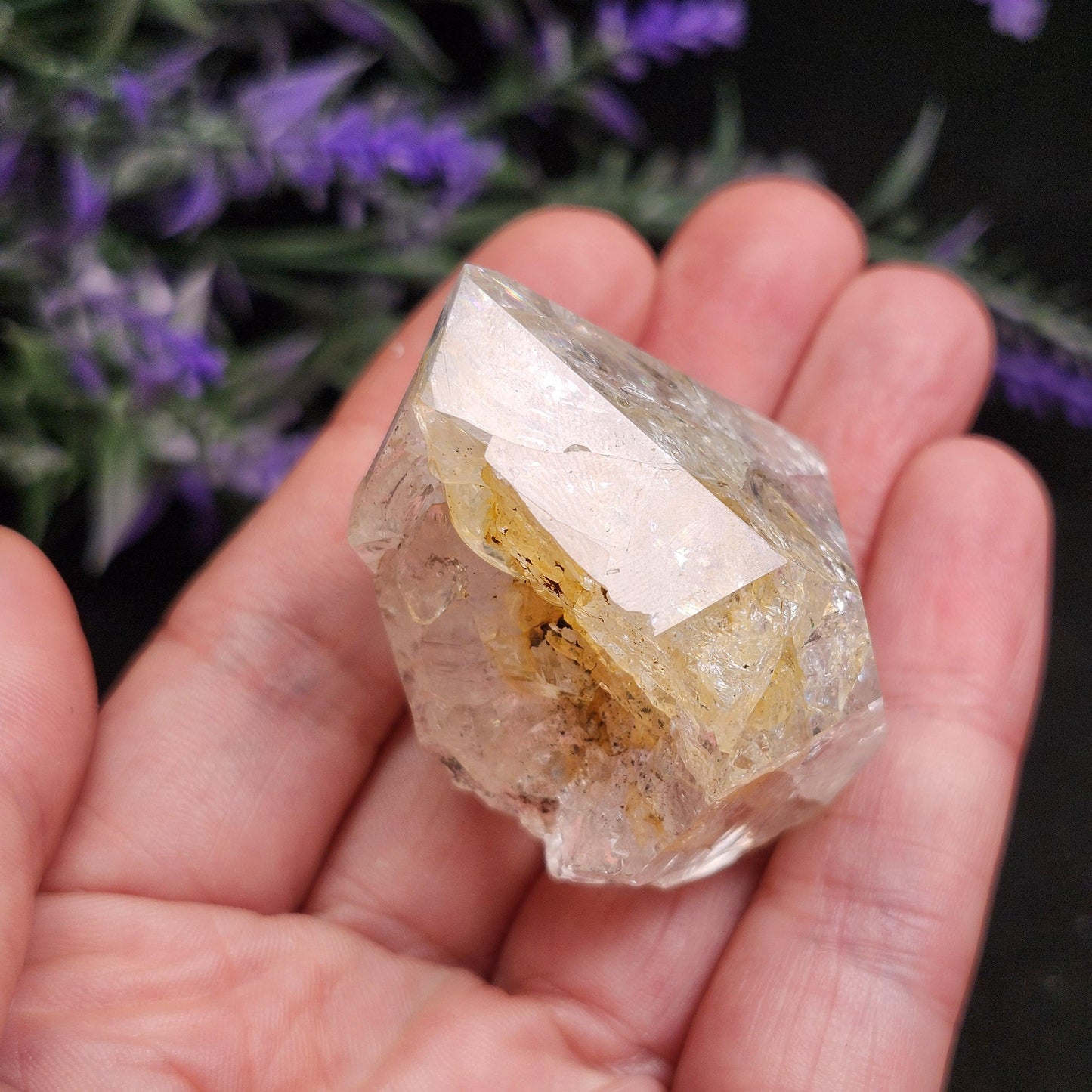Golden Herkimer Diamond 59g