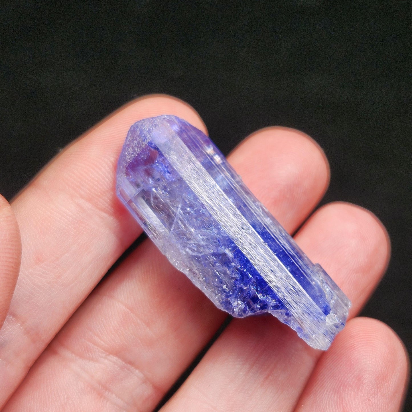 Tanzanite Terminated Crystal 11.2g