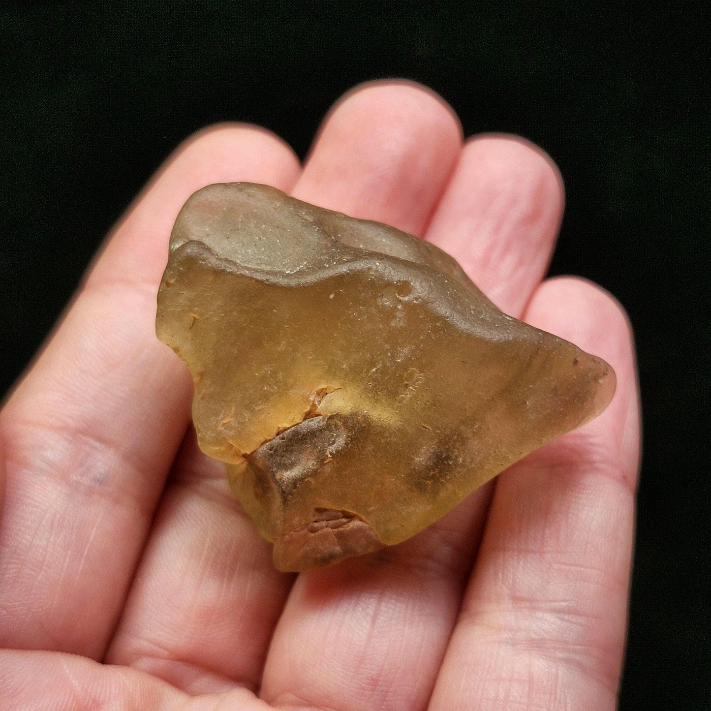 DARK Libyan Desert Glass 28g