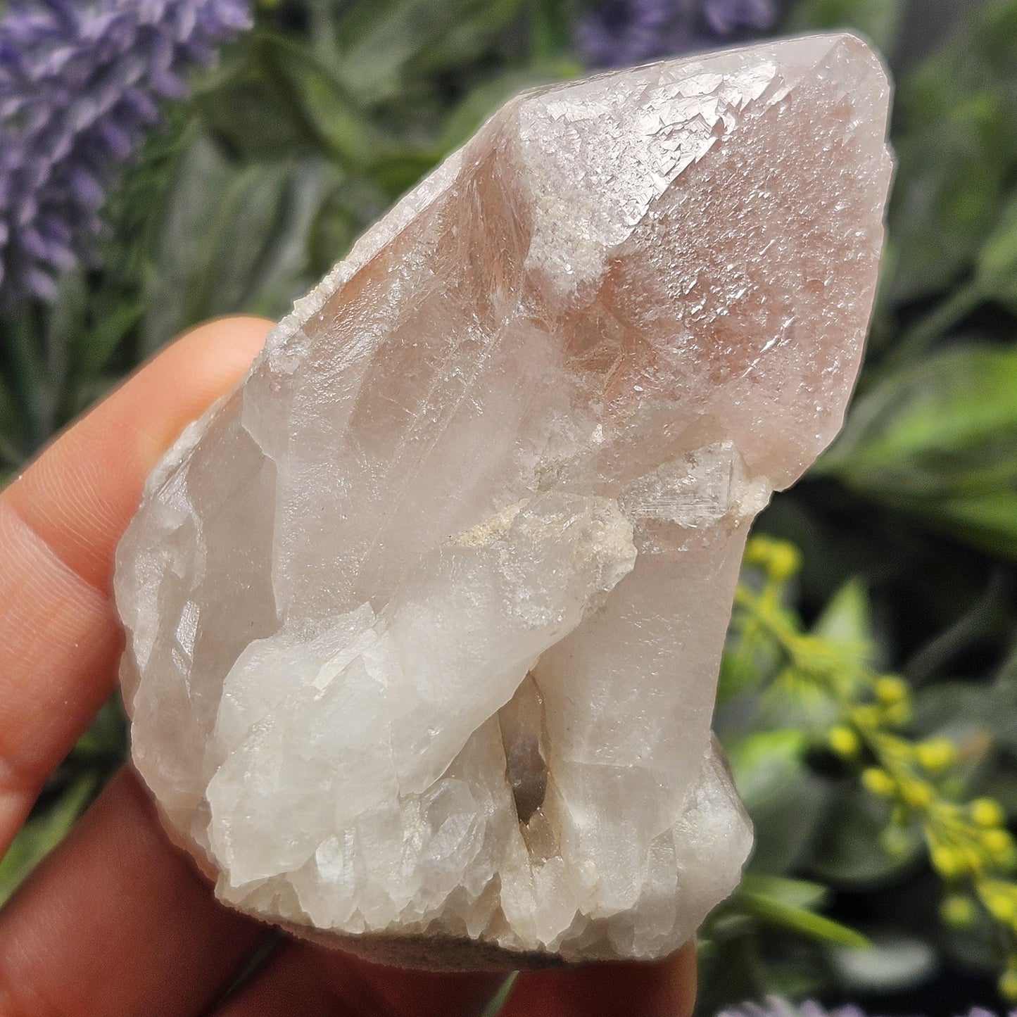 Dreamsicle Pink Lemurian Quartz 130g