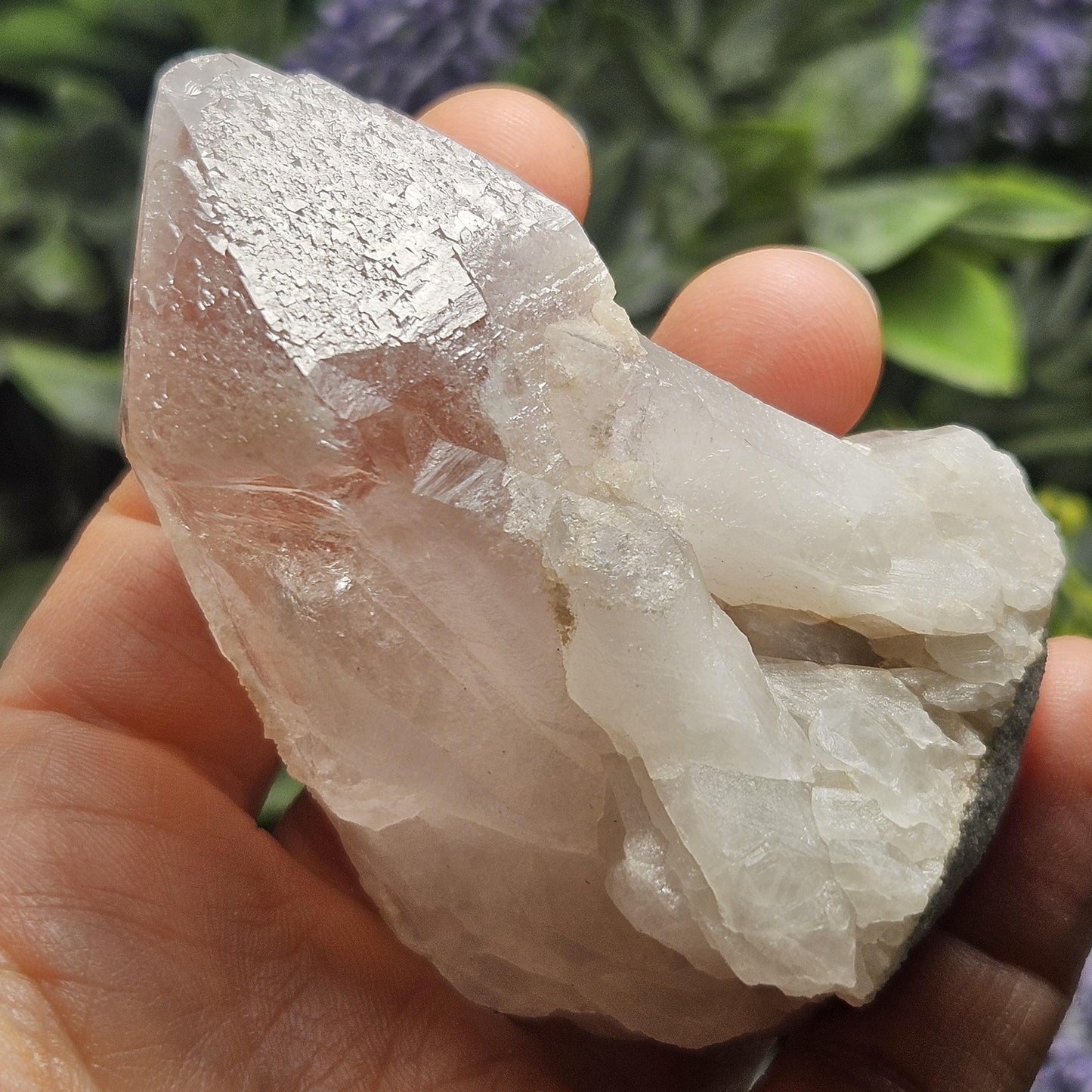 Dreamsicle Pink Lemurian Quartz 130g