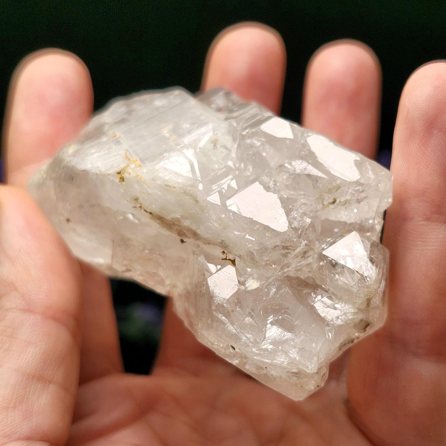 Swiss Elestial Quartz Crystal 157g