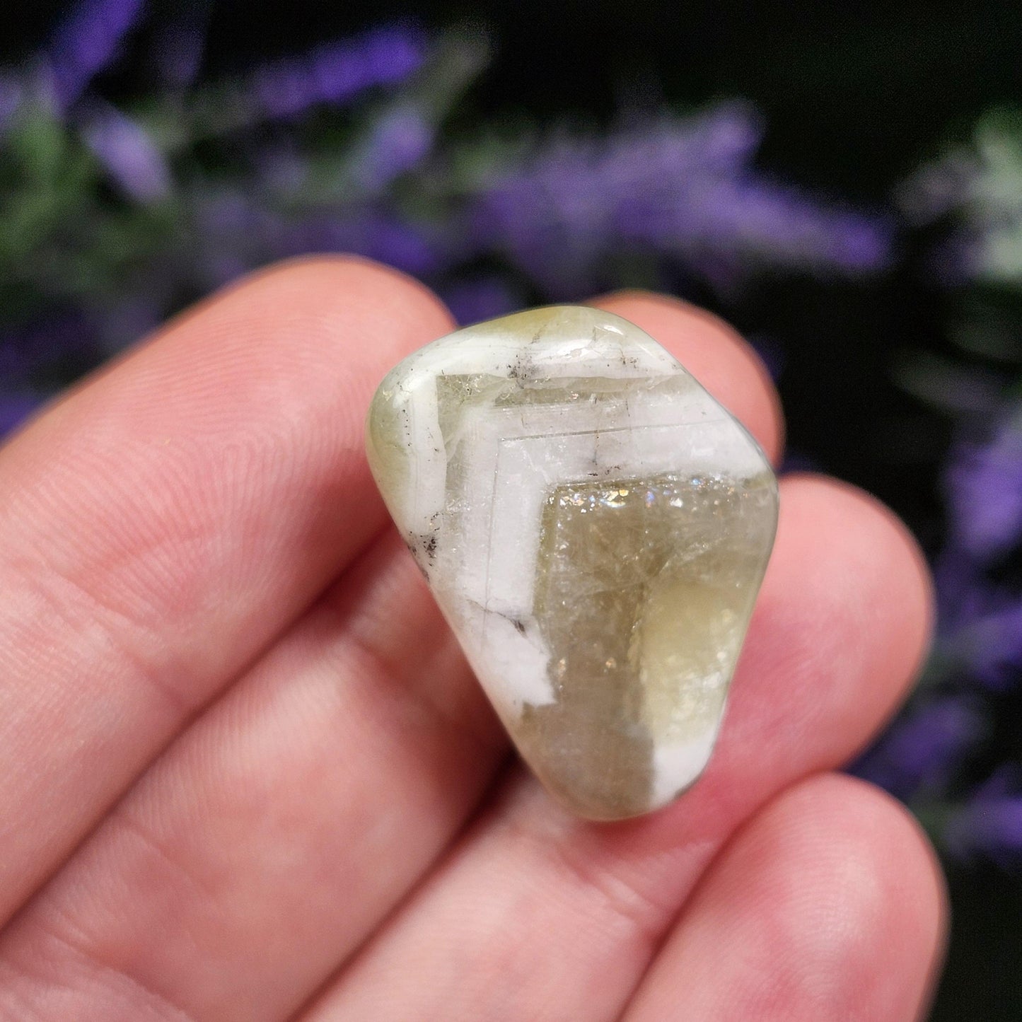Chevron Prasiolite