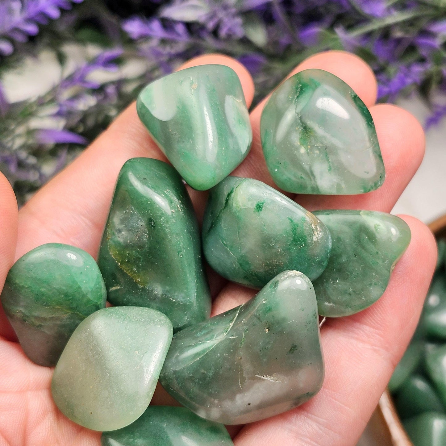 Chrome Green Chalcedony