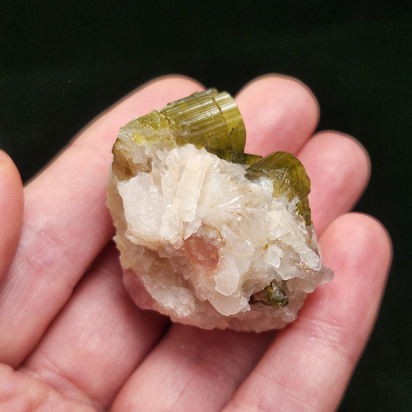 Watermelon Tourmaline & Quartz 43g