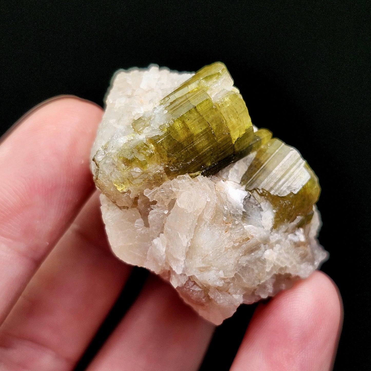 Watermelon Tourmaline & Quartz 43g