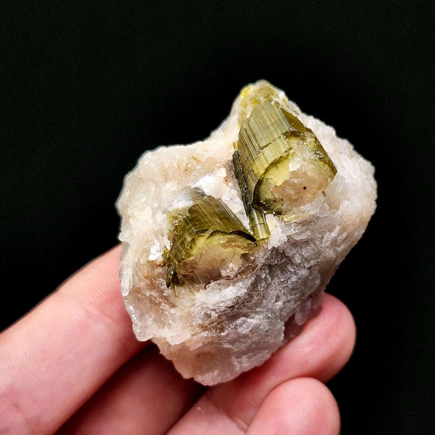 Watermelon Tourmaline & Quartz 43g