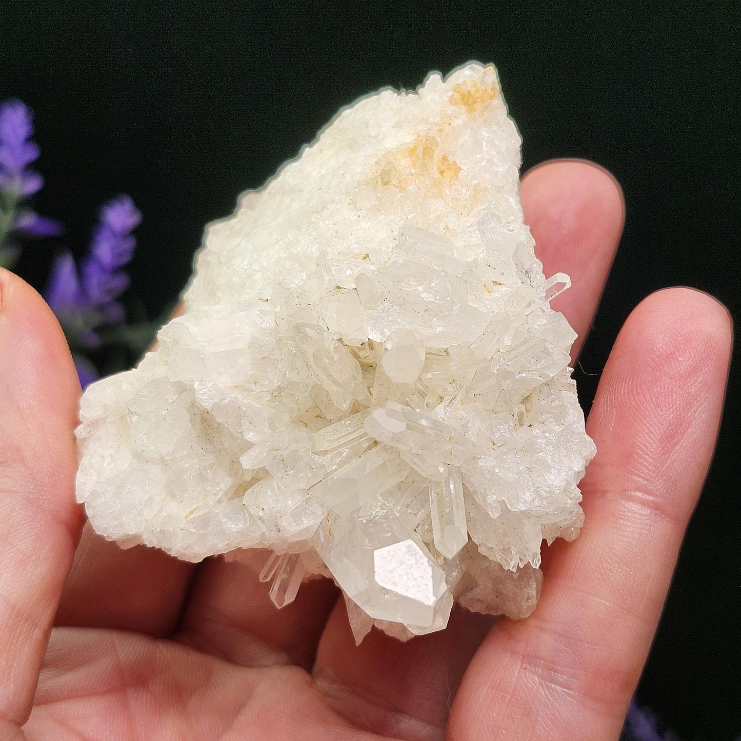 Lemurian Quartz Cluster 109g