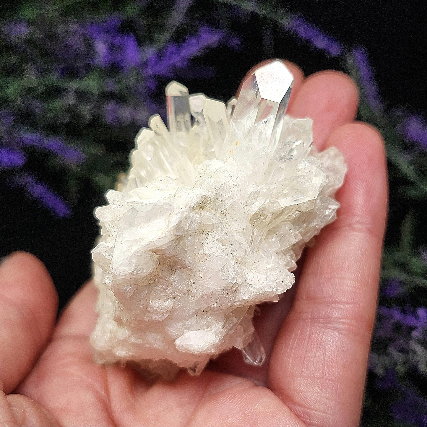 Lemurian Quartz Cluster 109g