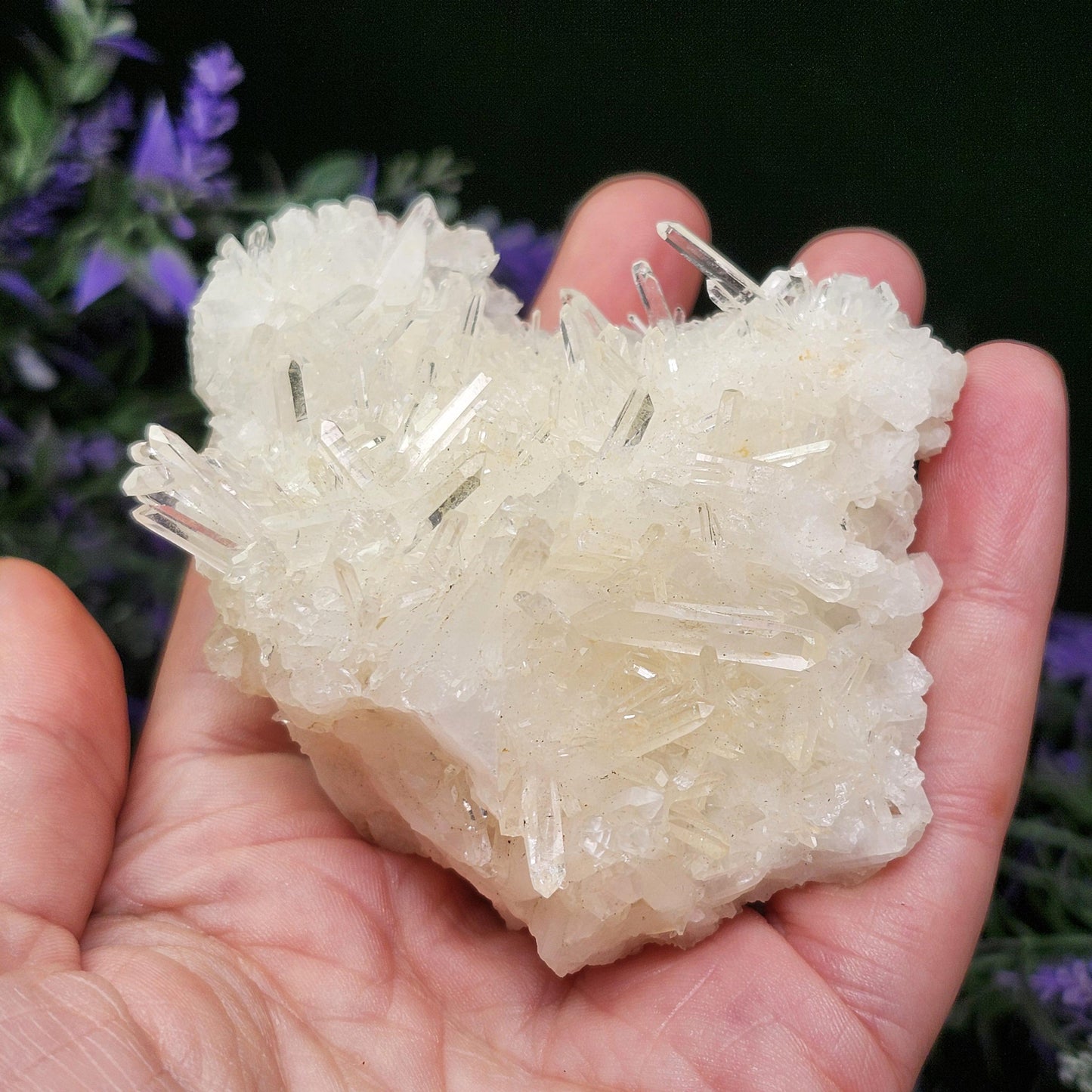 Lemurian Quartz Cluster 205g