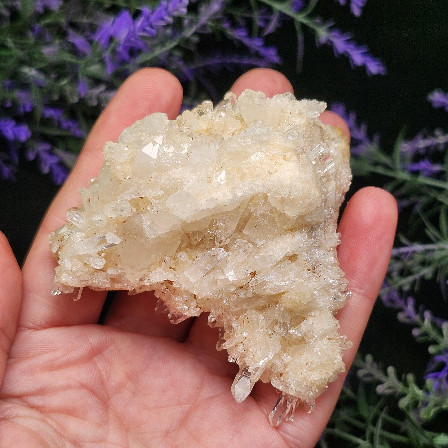Lemurian Quartz Cluster 134g