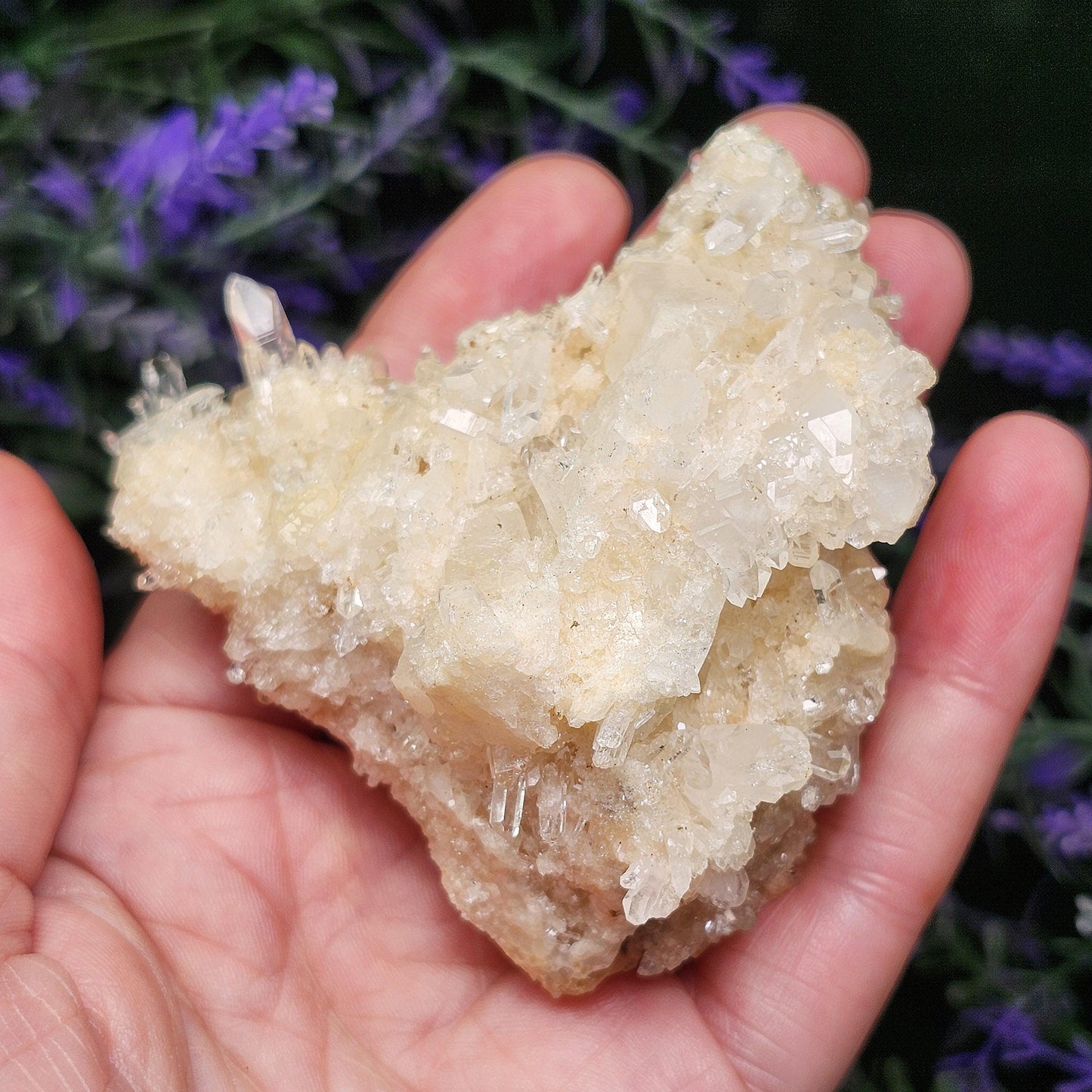 Lemurian Quartz Cluster 134g