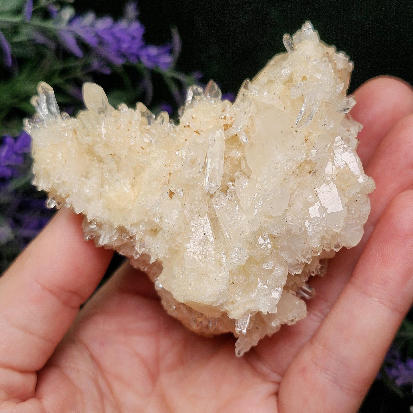 Lemurian Quartz Cluster 134g