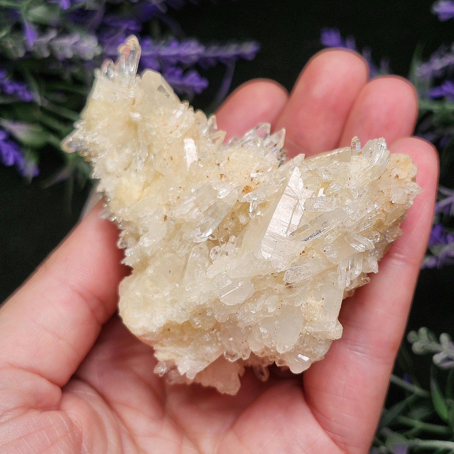 Lemurian Quartz Cluster 134g