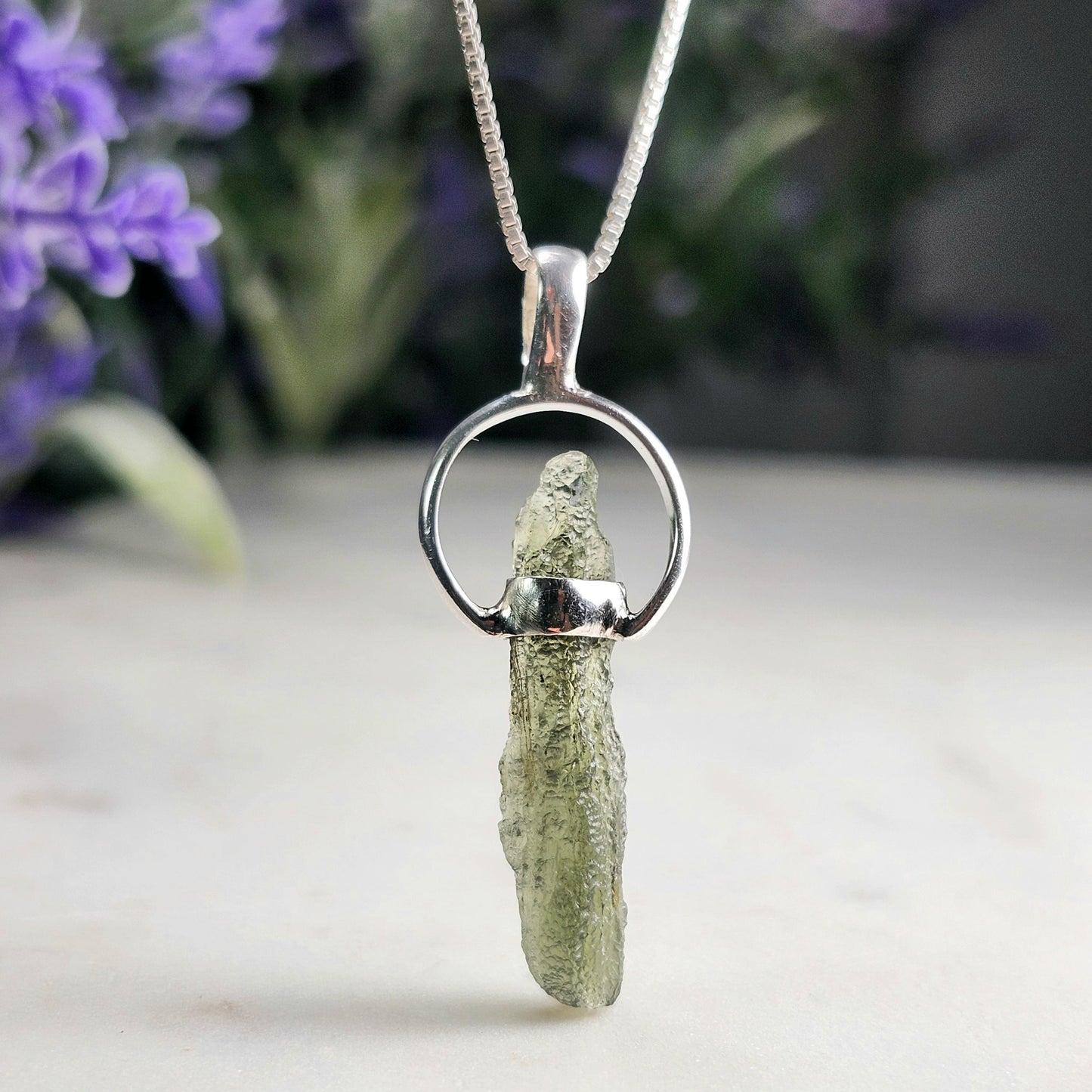 Moldavite Pendant