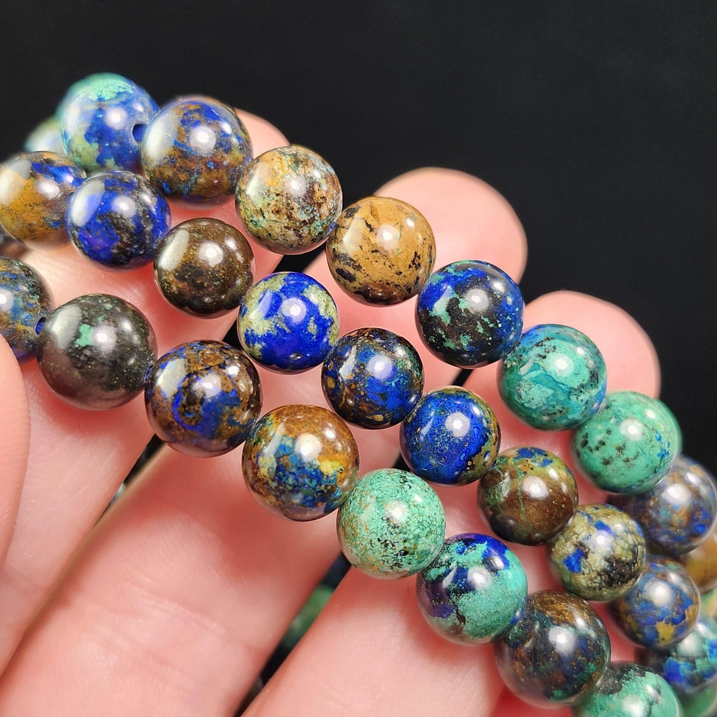 Azurite & Malachite Bracelet