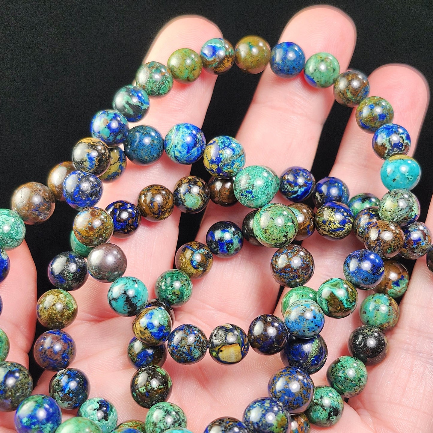 Azurite & Malachite Bracelet