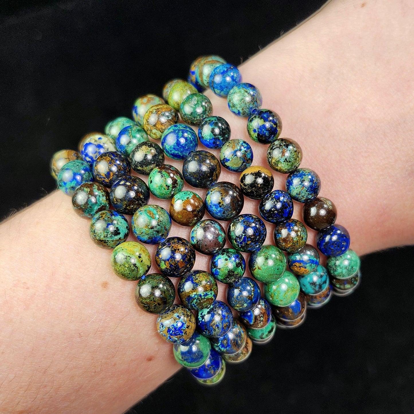 Azurite & Malachite Bracelet