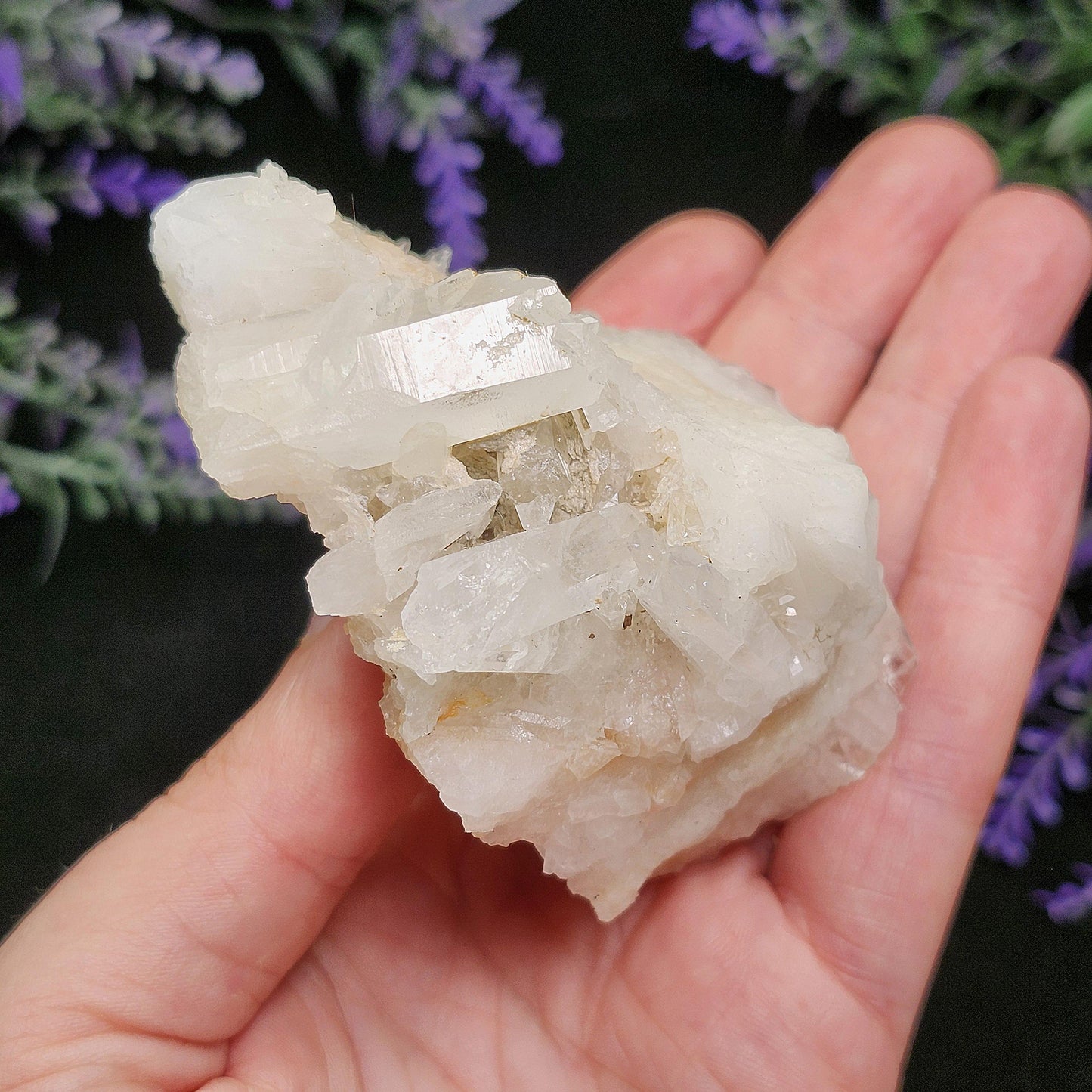 Lemurian Quartz Cluster 170g