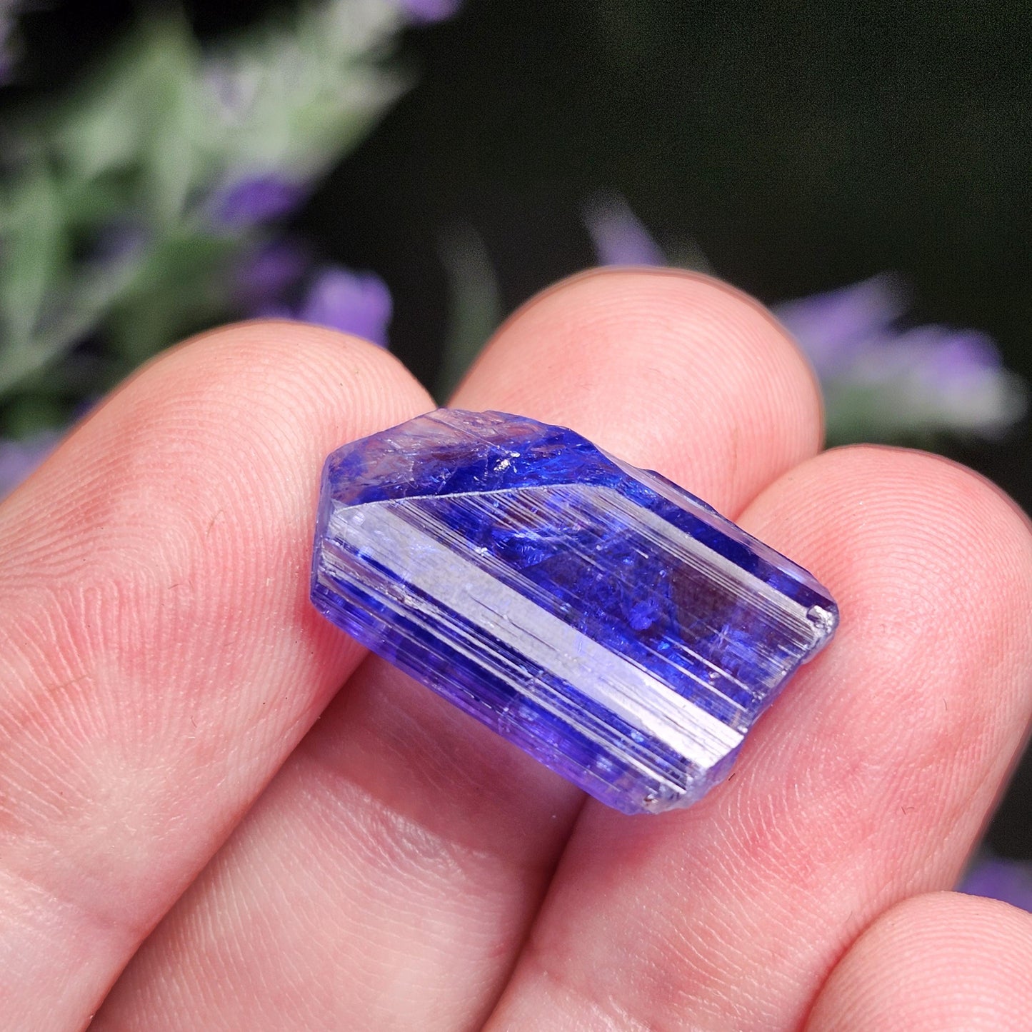 Blue Tanzanite Crystal 2.7g