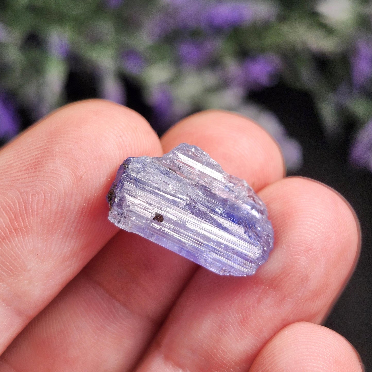Tanzanite Etched Terminated Crystal 2.4g