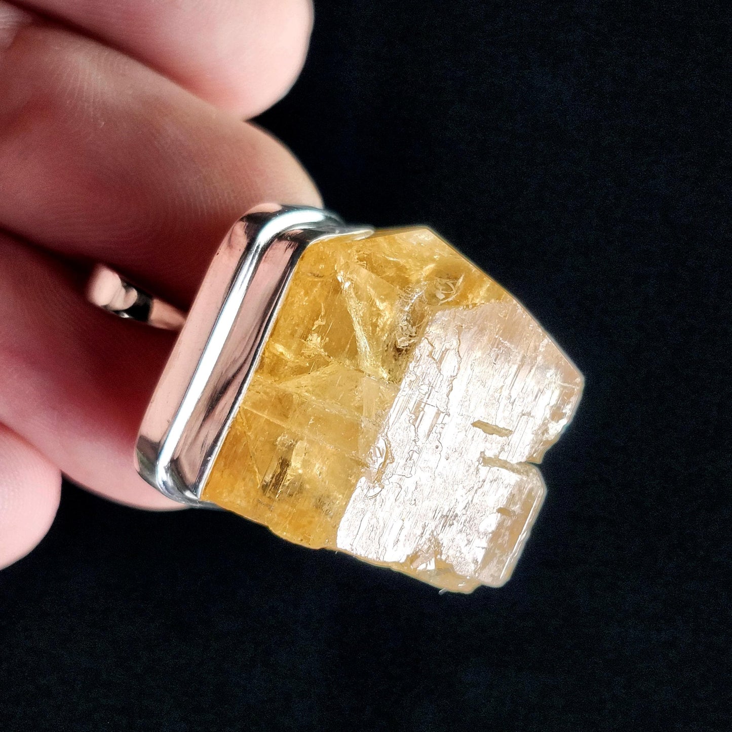 Golden Topaz Pendant