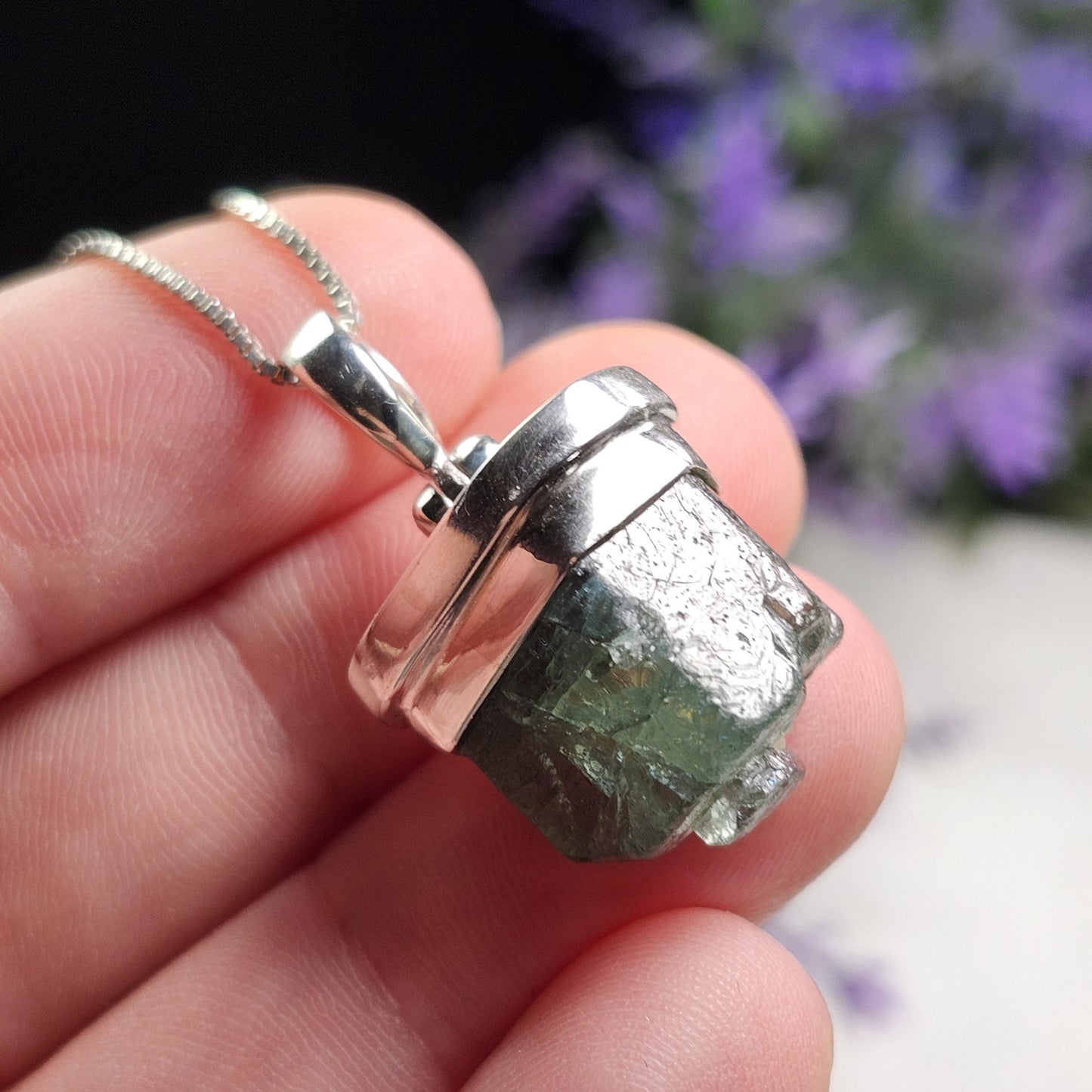 Grandidierite Pendant