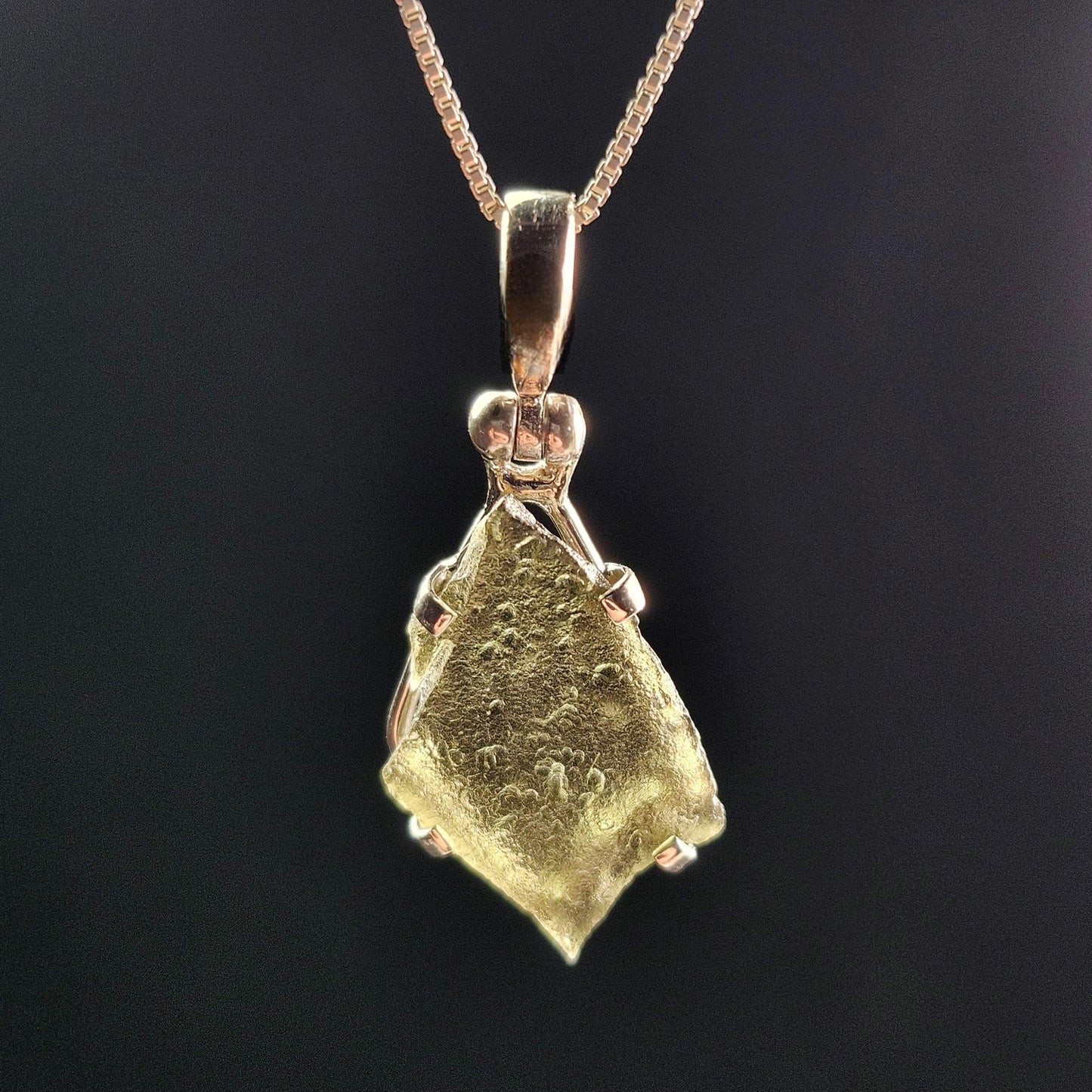 Moldavite Pendant