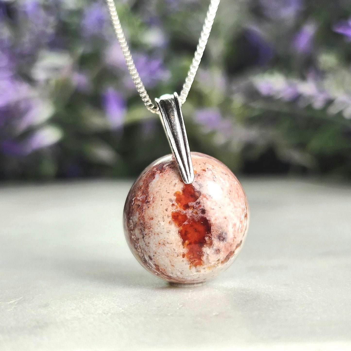 Mexican Fire Opal Pendant