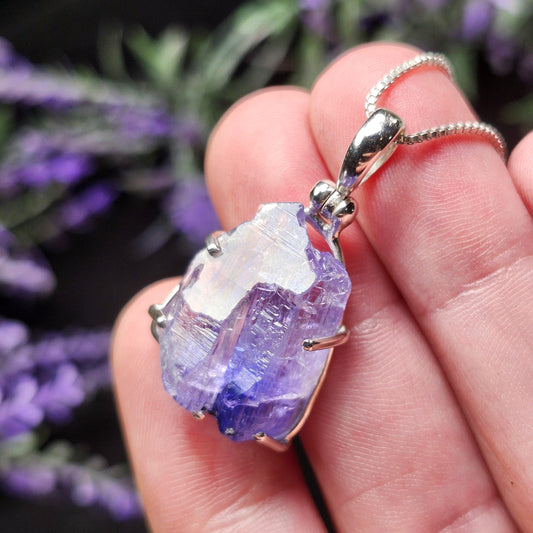 Tanzanite Crystal Pendant