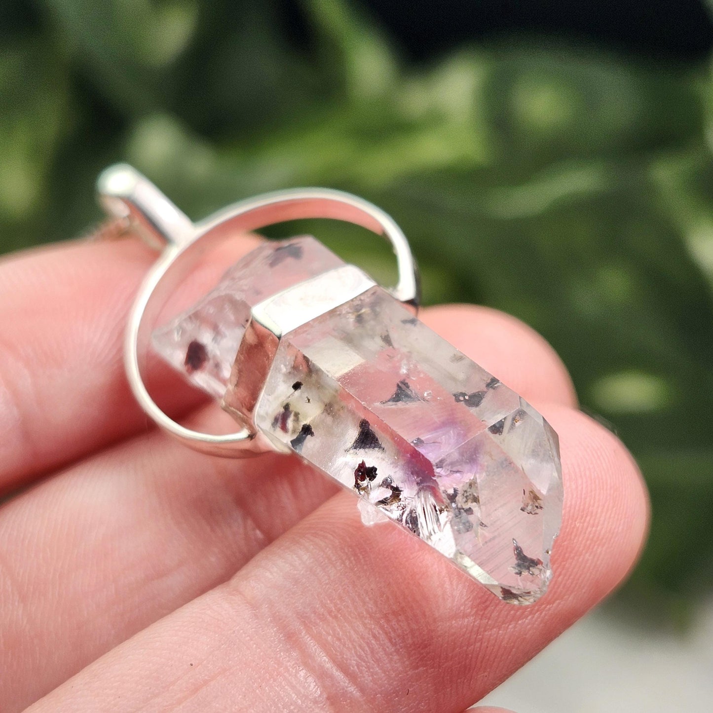 Brandberg Quartz Pendant