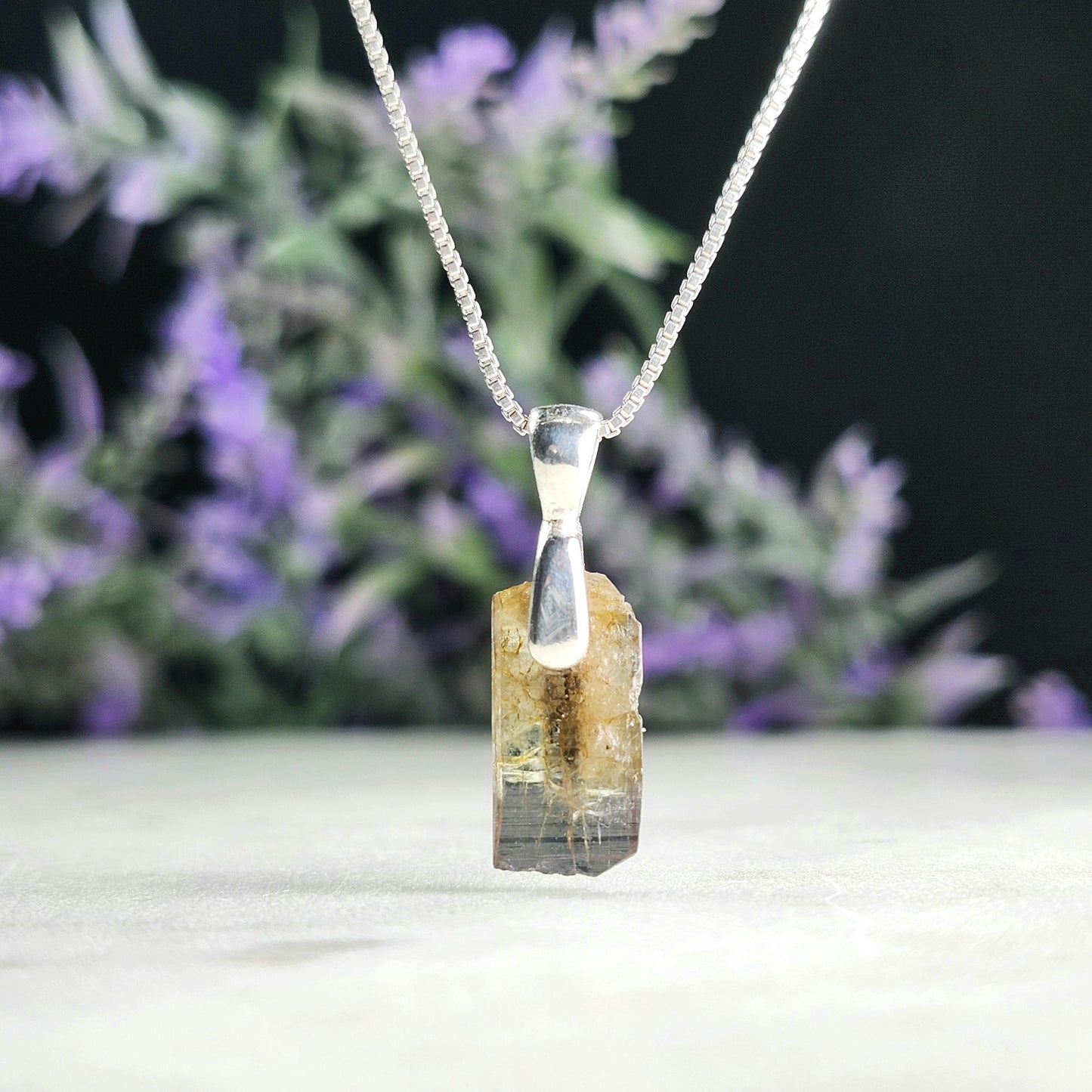 Unheated Tanzanite Pendant