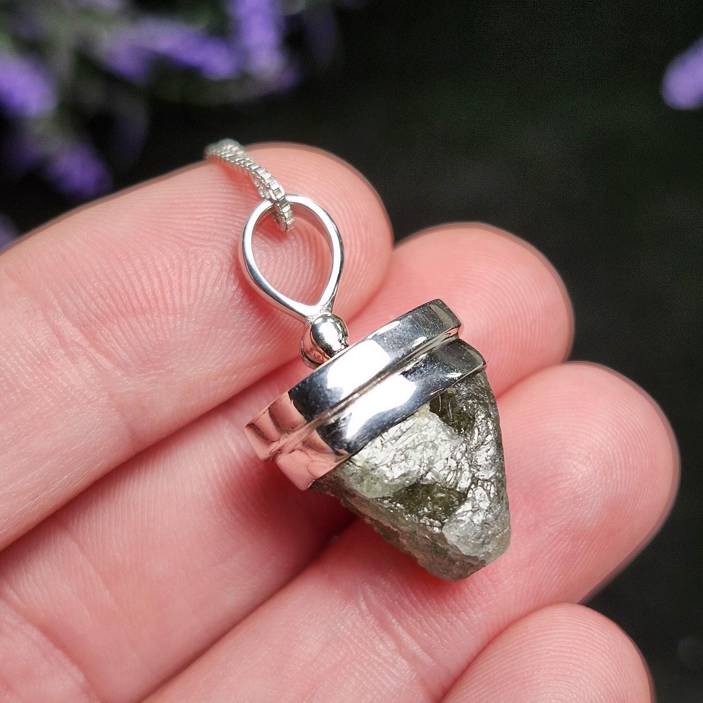 Grandidierite Pendant