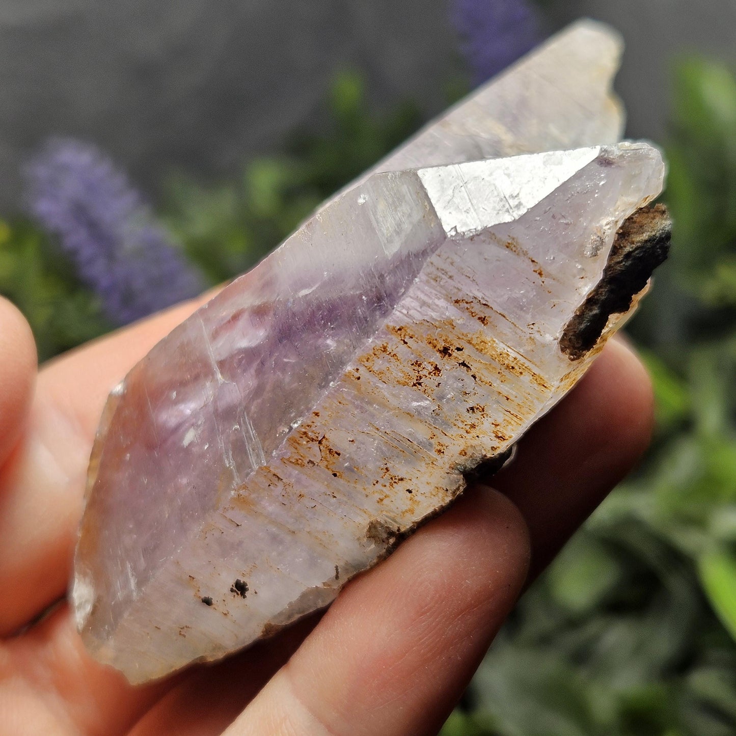 Enhydro Amethyst (MOVING Enhydro) Old Stock Brazilian Amethyst