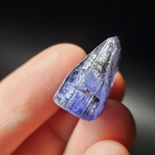 Tanzanite Terminated Crystal: Raw Gemstone Specimen, 3.93g