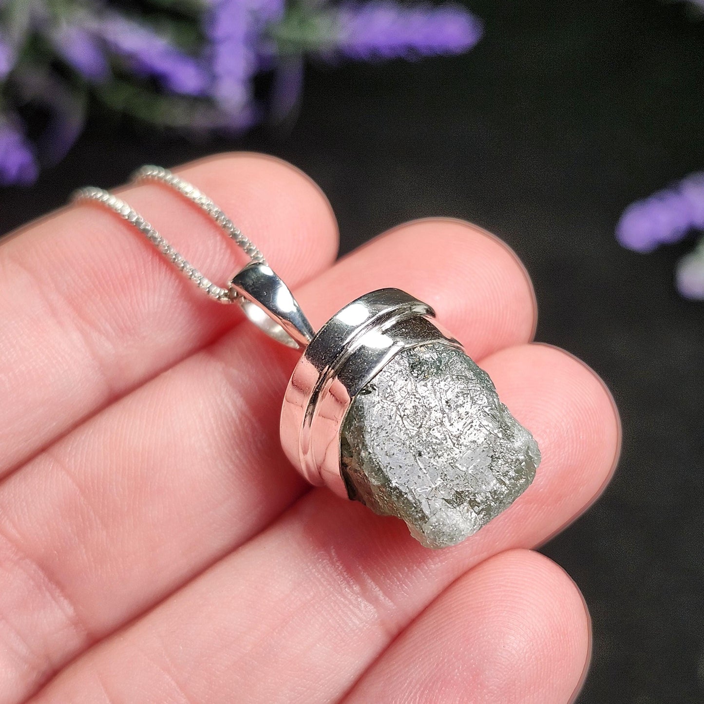 Grandidierite Pendant