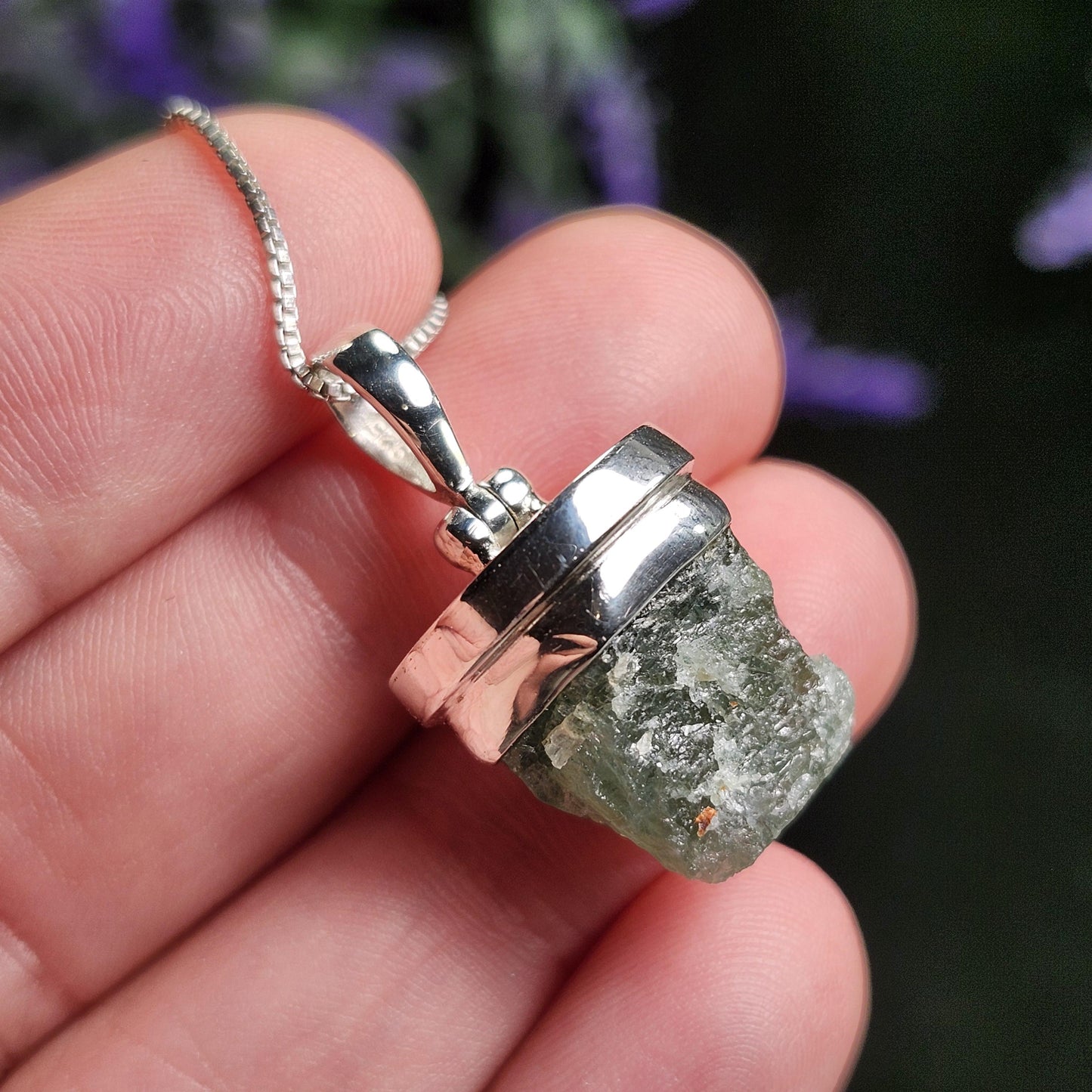 Grandidierite Pendant