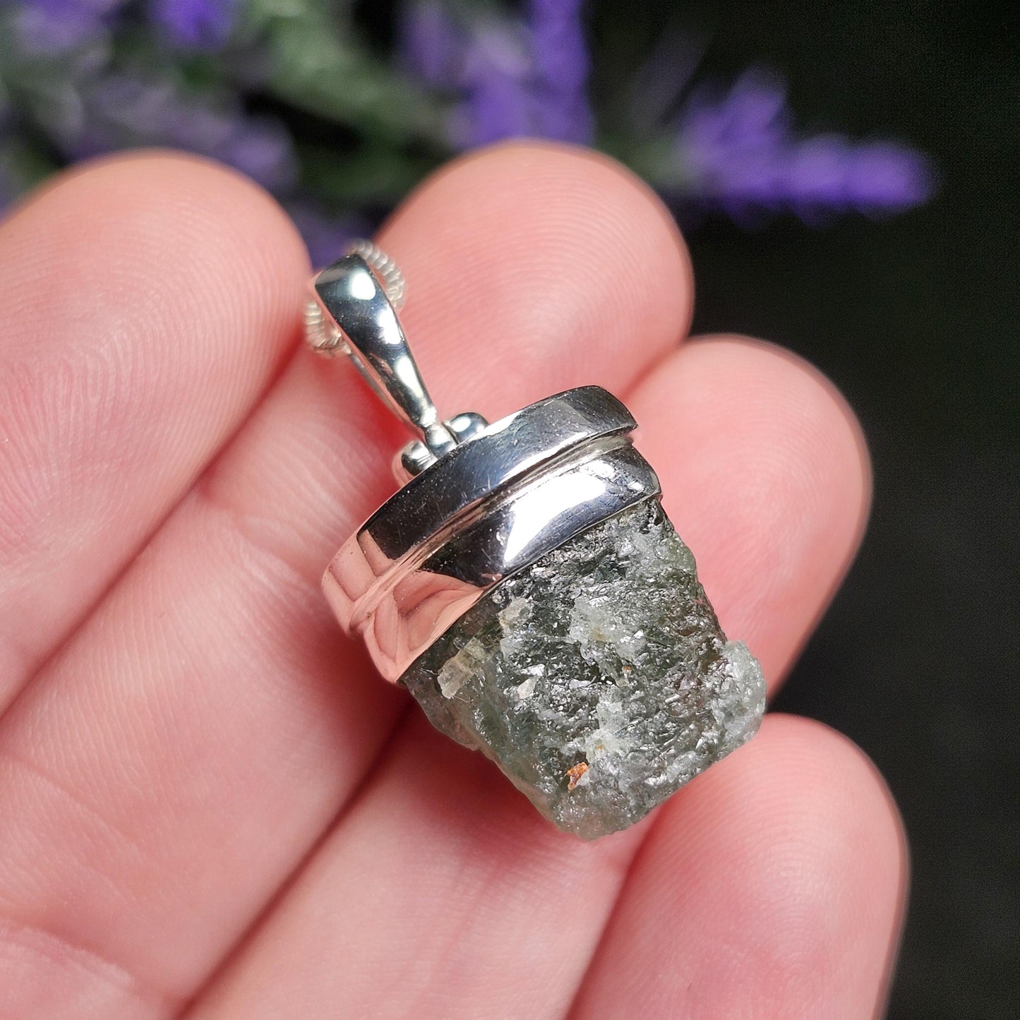 Grandidierite Pendant