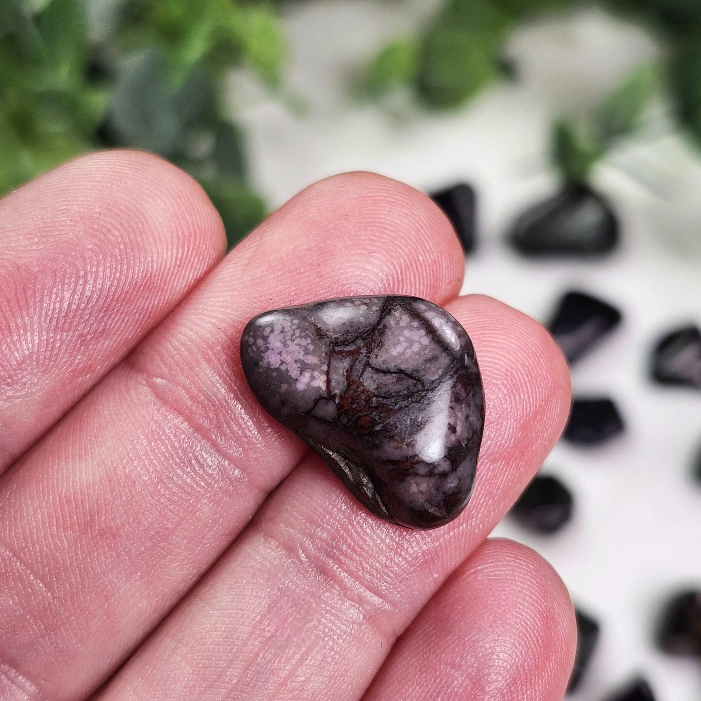 Black Manganese Crystal