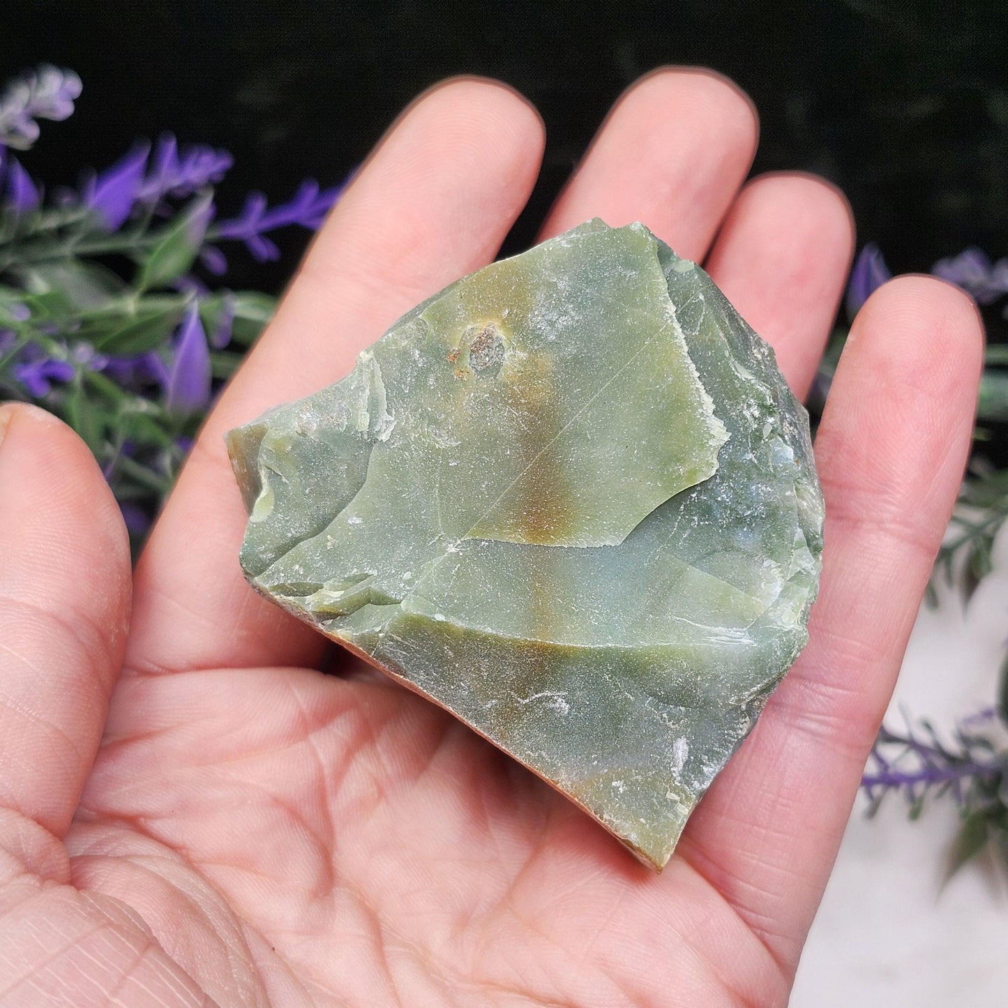 Raw Moss Agate