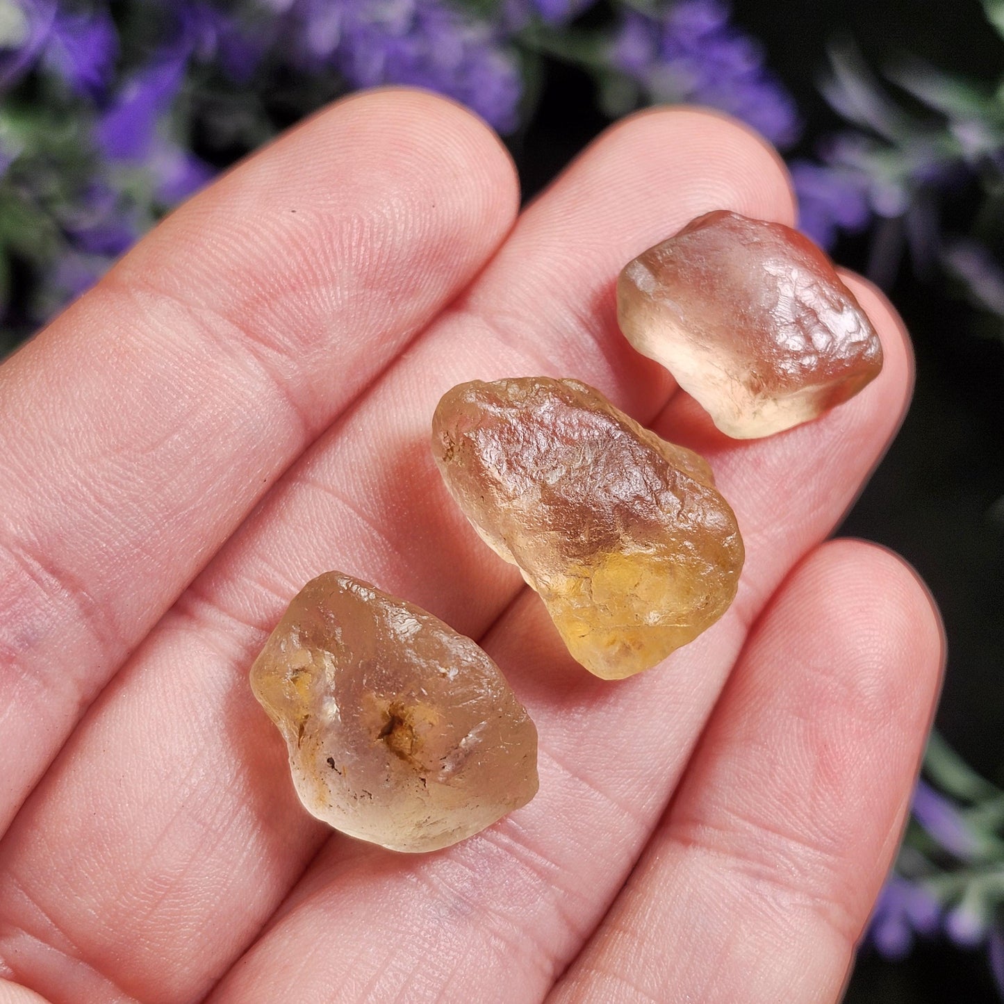 Pleochroic Topaz Crystal