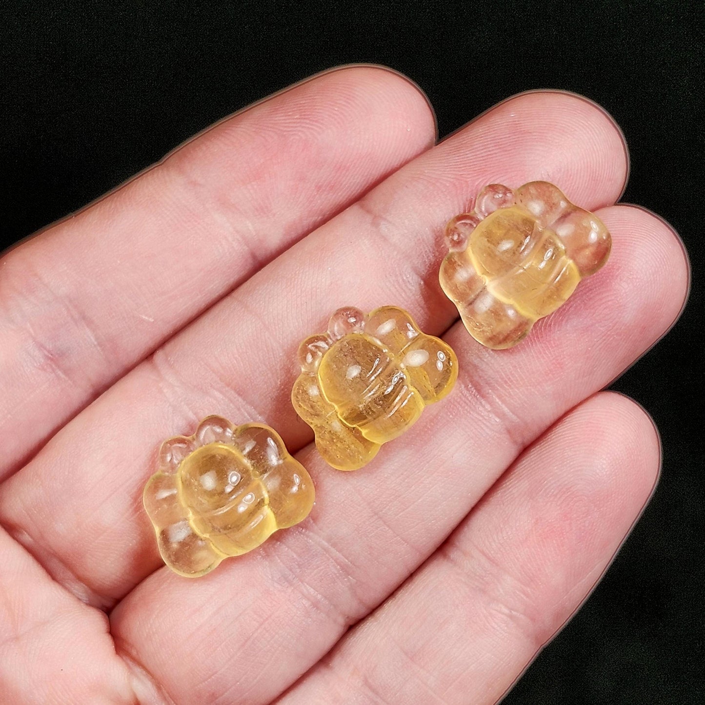 Yellow Fluorite Bee