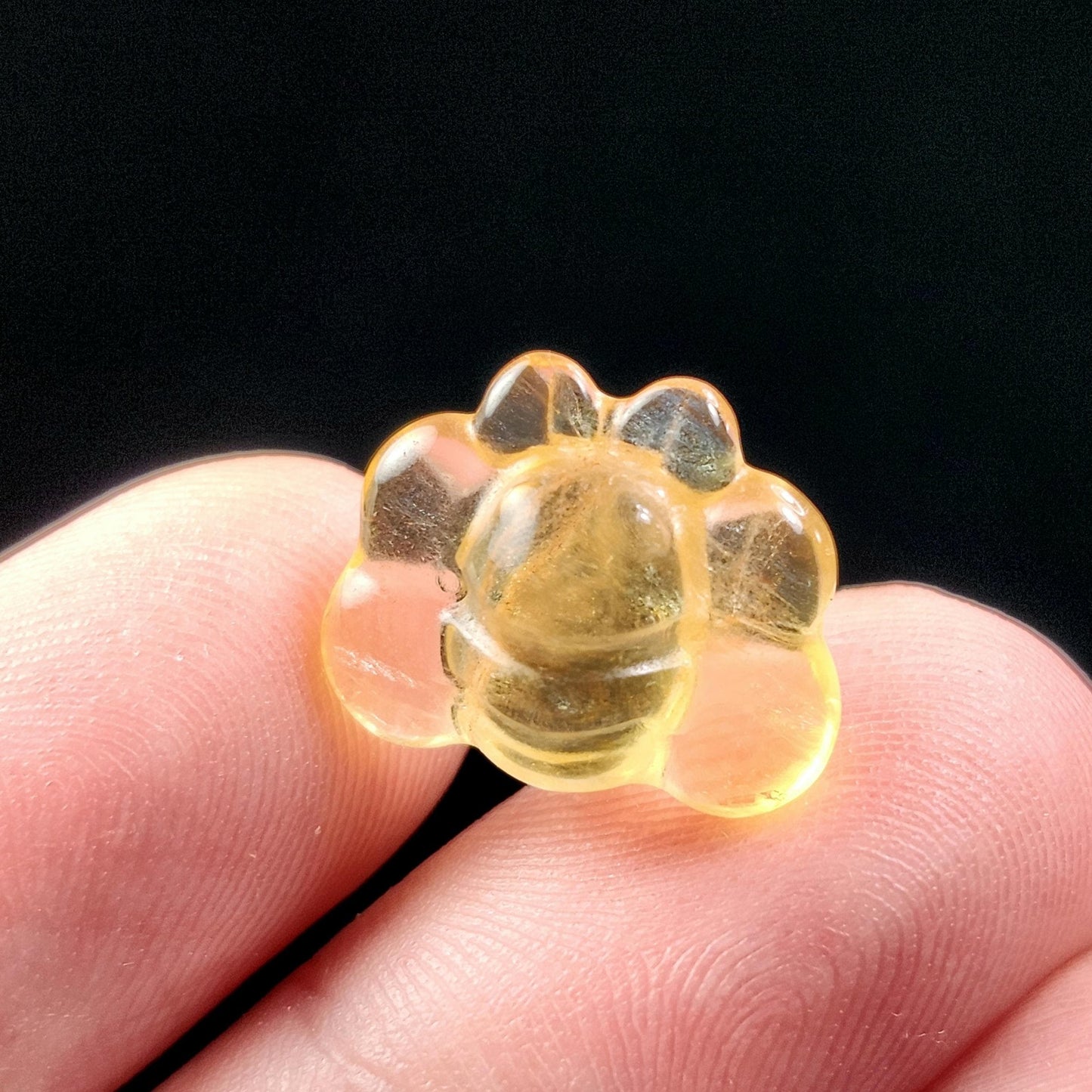 Yellow Fluorite Bee