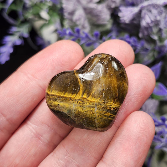 Tigers Eye Heart
